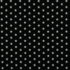 Bumbac imprimat - Petit Stars Black