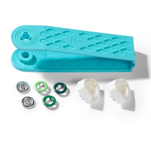 Capse pentru Jerse Prym Love 8 mm - 21 buc - verde - Img 3