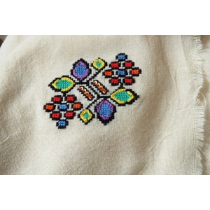 Cupon 27cm - Panza bumbac Catrina culoare Natur - Netopita - Img 2