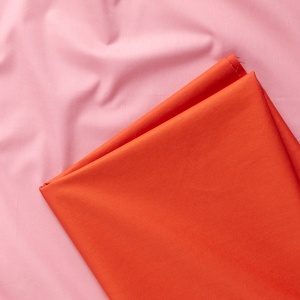 Cupon 50cm - Poplin bumbac uni - Terra - Img 2
