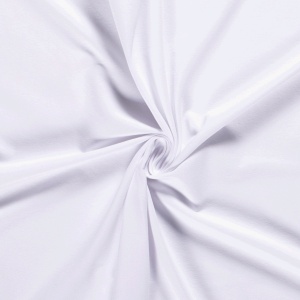 Cupon 60 cm - Jerse bumbac uni - Optic White