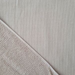 Cupon 60 cm - Tesatura prosop Waffle Terry - Sand