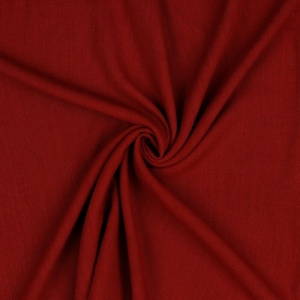 Cupon 70 cm - Material din amestec de vascoza si in - Dark Red - Img 2
