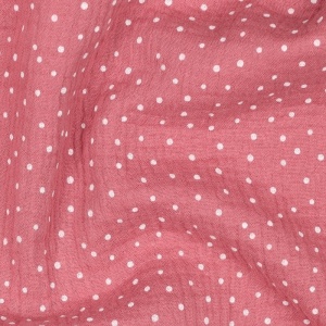 Cupon 95cm - Muselina imprimata - Little Dots Blush