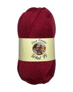 Fir din lana Casa Firelor 50 gr - Culoare Grena 00048