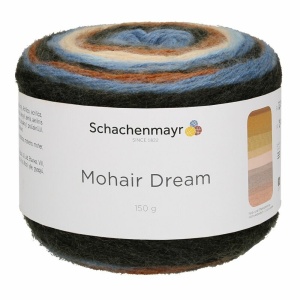 Fir in degrade Mohair Dream - 00092 True Blue - Img 2
