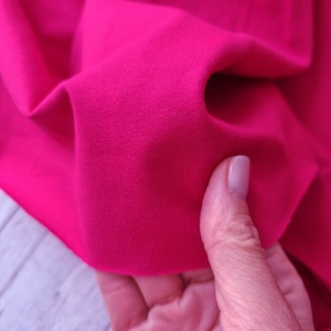 Jerse bumbac uni - Magenta - Img 2