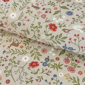 Material Canvas - Floral Animal Garden - Img 3