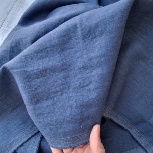 Material In - Linen Washed - Indigo - Img 2