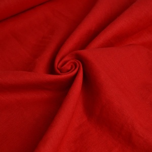 Material In - Linen Washed - Red - Img 1