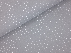 Muselina imprimata - Little Dots Grey - Img 4