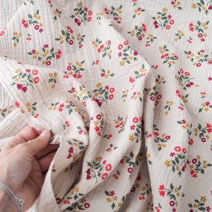 Muselina imprimata - Wildflowers Linen - Img 2