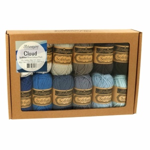 Pachet 12 sculuri x 20 gr - Scheepjes Softfun Cloud