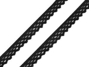Panglica din dantela - rola 5m Black