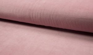 Plush bumbac Nicky Velour - Dusty Pink - Img 2