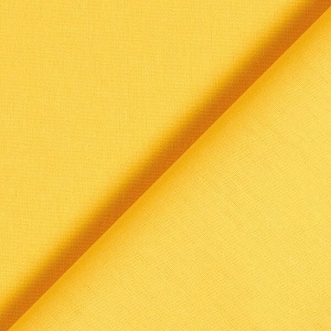 Poplin bumbac uni - Yellow - Img 2
