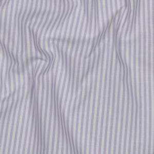 Poplin Bumbac Yarn Dyed Striped - Lilac