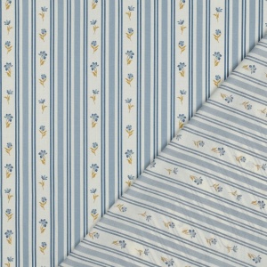 Poplin premium - Heritage - Flower Lace Blue - Img 4