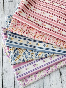Poplin premium - Heritage - Flower Lace Purple - Img 2