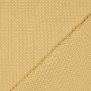 Tesatura din Bumbac Waffle Big - Soft Yellow - Img 3