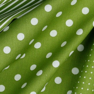 Bumbac imprimat - Dots Green