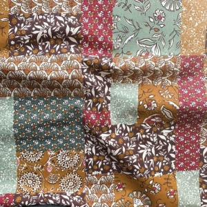 Bumbac model patchwork - Gujarat Rust
