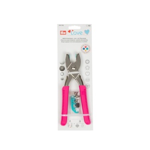 Cleste pentru atasat capse, nasturi denim si riveti - Vario Prym Love - Roz - Img 2