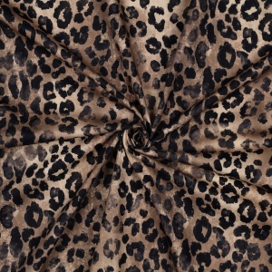 Cupon 35cm - Material din bumbac si vascoza digital - Animal Print - Img 2