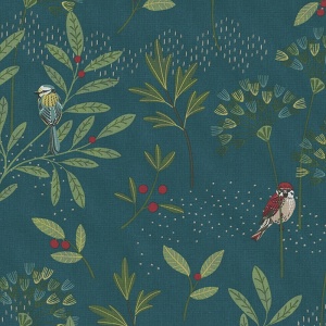 Cupon 85 cm - Material Home Decor - Birds Berry Branch - Img 2