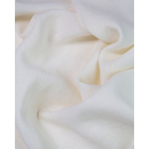 Cupon 90 cm - Material din amestec de vascoza si in - Off White - Img 3