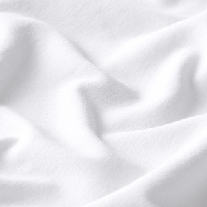 Cupon 97 cm - Jerse bumbac organic - Optic White