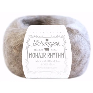 Fir de tricotat premium Mohair Rhythm 25g - Culoare Robotic