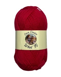 Fir din lana Casa Firelor 50 gr - Culoare Rosu 00018