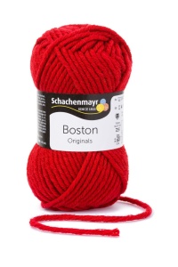 Fire lana si acril Boston-Claret 00031