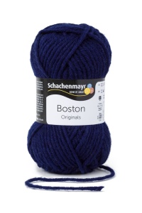 Fire lana si acril Boston-Navy 00054
