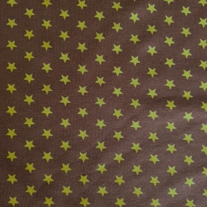 Jerse Bumbac imprimat - Curry Stars Cacao 07756-012