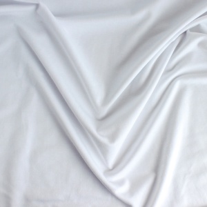 Jerse uni subtire Modal Tencel - White - Img 2