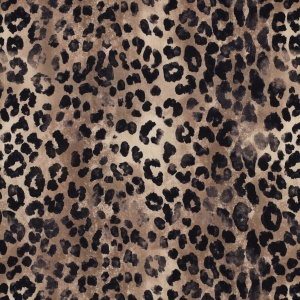 Material din bumbac si vascoza digital - Animal Print - Img 5