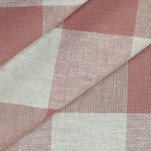 Material in si vascoza - Yarn Dyed Checks Old Rose - Img 2