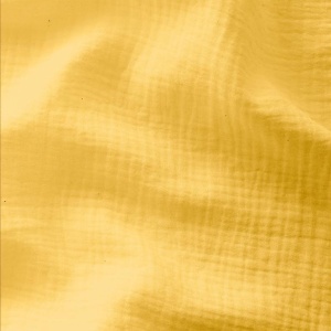 Muselina bumbac uni - Yellow