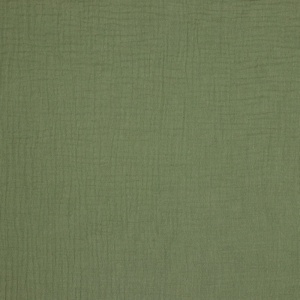 Muselina Organica GOTS - Moss Green