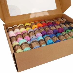 Pachet 109 sculuri de 10 gr - Scheepjes Catona Colour Pack