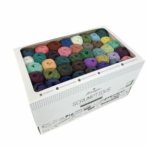 Pachet 80 sculuri x 30 gr - Scheepjes Scrumptious colour pack