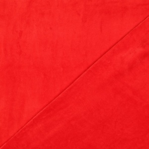 Plush bumbac Nicky Velour - Red - Img 3