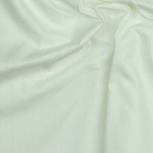 Poplin bumbac Organic uni - Ecru - Img 1
