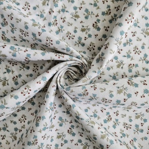 Poplin imprimat - Christmas Vintage Blossom - Img 2