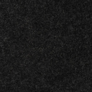 Tesatura din lana fiarta - Dark Grey Melange - cupon 19cm - Img 3