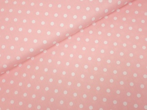 Bumbac imprimat - Dots Rose - Img 3