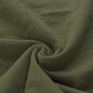 Bumbac Prespalat Stonewashed - Moss Green