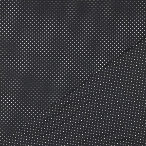 Cupon 35 cm - Bumbac imprimat - Petit Dot Black - Img 3